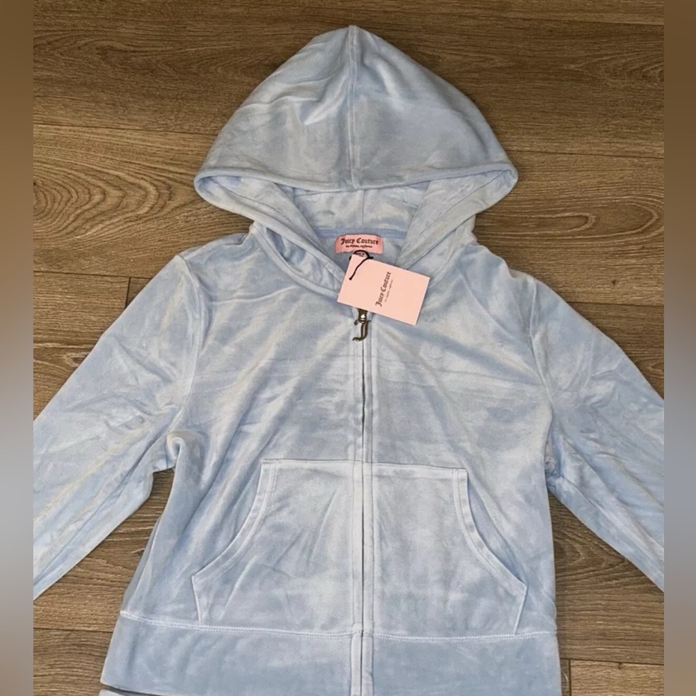 Juicy Couture Velour Frosted Jacket